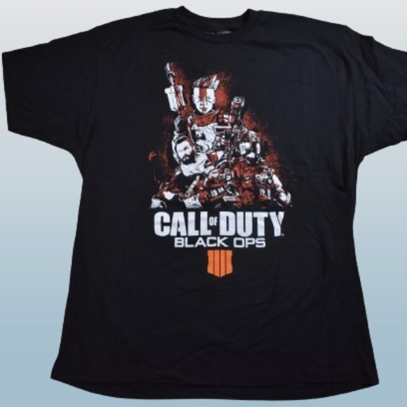 Call Of Duty Black Ops Mens Battery Baker Black Shirt New - Picture 2 of 4